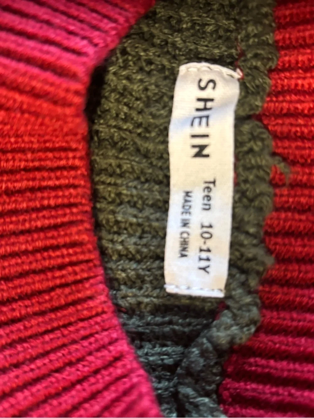 SHEIN Knitted Sweater Set Sz 10